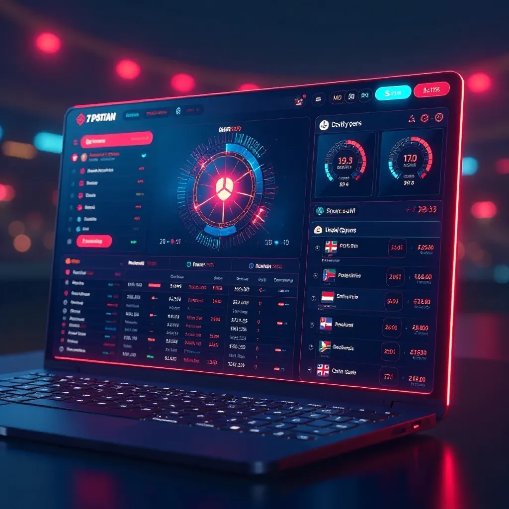 Futuristic Betting Interface