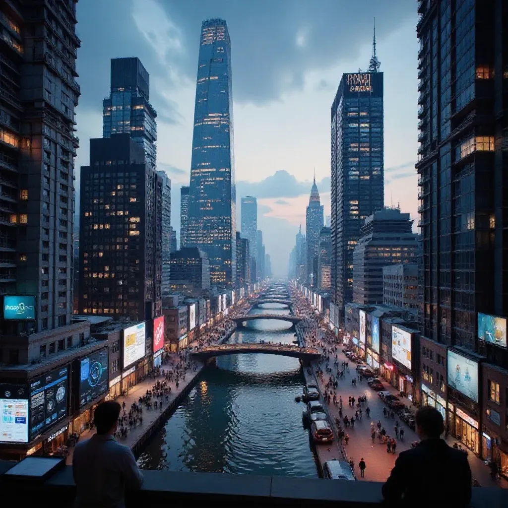 Neon-City-Connectivity-Search